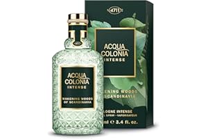 4711 Acqua Colonia® Intense Wakening Woods of Scandinavia | Eau de Cologne - aromatisch-holzig - Wellness für die Sinne | 100ml Natural Spray
