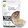 Namo Organics - Babool Gond For Ladoo - 200 Gm | Gond for Laddu Making & Sweets | Edible Gum | Kikar/Dink/Gum Arabic | 100% Authentic, Sourced from Forest (200 Gm)