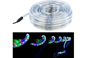 Guirlande à LED étanche IP44 (20 m) - Multicolore [Lunartec]