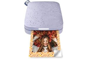 HP Sprocket 2x3" Sofortbilddrucker für Smartphones - Tragbarer, kabelloser Farbdrucker - Z