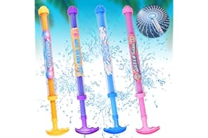 ZYXSQORAPHIC Pistolet à Eau Effet Feux d’Artifice 360°,2025 Nouveau Pistolet a Eau enfan,Jeux d Eau Exterieur pour Enfants,Firework Water Gun,Piscine Plage Jardin Extérieur Lutte Contre l'eau Fête Jouets D'été