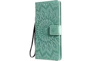 HUANGTAOLI Phone Case for Motorola Moto E6 Plus, PU Leather Wallet Card Slots Magnetic Closure Flip Case Cover for Motorola Moto E6 Plus (XT2025-2, 6.1")