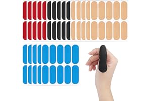 Haohai Lot de 200 rubans adhésifs de bowling pré-coupés pour le pouce - Ruban élastique de protection pour trou de pouce