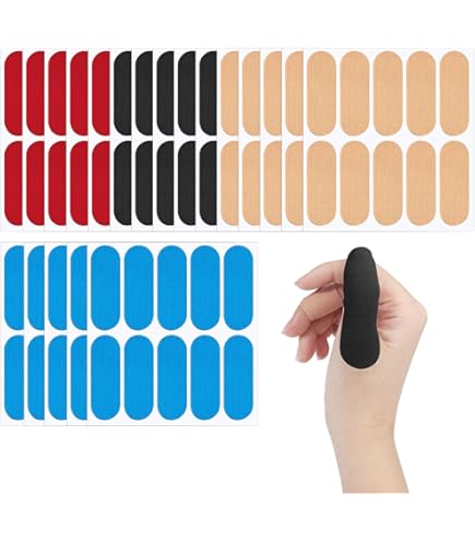 Bandes Adhésives GENESIS Sync Pour Pouce Et Doigts – 40 Pièces Blanches, 1 Pouce Largeur, Ajustement Personnalisé Pour Bowling