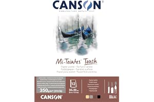 Canson CAN 200005424 Papper, Flerfärgad, 24 x 32 cm x 12 stycken