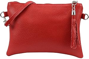 SH Leder Anny G248 - Bolso bandolera (piel, 22 x 15 cm)