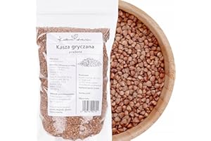 Sarrasin Grillé Naturel 1 kg – Céréales Complètes Riches en Fibres et Protéines Végétales – Qualité Supérieure – KUCHNIA ZDROWIA