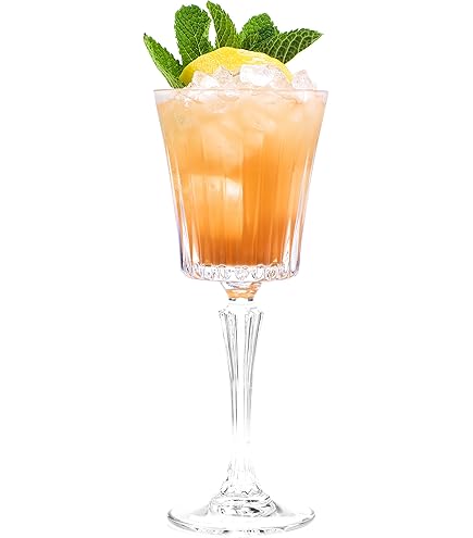 RCR Cristalleria Italiana RCR Set Di 4 Calici TIMELESS COCKTAIL, 100% Made In Italy, Capacità 50 Cl
