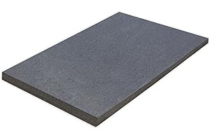 jarolift Tapis isolant pour coffre de volet roulant, épaisseur d'isolation 25 mm, en mousse de polyéthylène, hydrofuge, à découper, 1000 x 500 mm