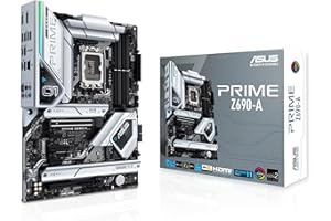 ASUS PRIME Z690-A Scheda Madre ATX, Intel Z690, LGA1700, DDR5, PCI 5.0, Intel 2.5Gb Ethernet, Realtek 7.1 Surround, 4xM.2, 4xSATA 6GB/s, 1xUSB 3.2 Gen 2x2, Armoury Crate, Aura Sync RGB