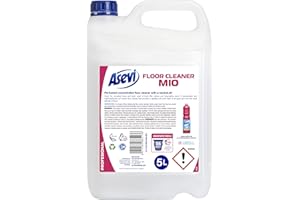 Asevi Fregasuelos Perfumado Duradero Mio - Friegasuelos Concentrado con Aroma Floral - Limpiasuelos con pH Neutro para Todo Tipo de Suelos, Incluso Superficies Delicadas - Envase de 5 Litros