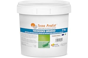 TECNODES GRUESO de Tecno Prodist - (1 kg) Aditivo antideslizante en polvo para pinturas de suelos, granulometría 0,4 a 0,8 mm