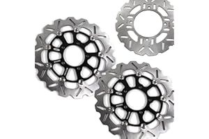 Arashi Disques de frein avant arrière pour KAWASAKI Z800E / ABS 2013-2016 Accessoires de remplacement de moto Z 800 E Z800 800E Black Z800 ABS / Z1000 ABS / ZZR1400 ABS