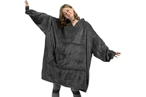Catalonia Classy Sweat à capuche couverture surdimensionné, pull en molleton géant avec grande poche avant, super doux chaud confortable pour adultes hommes femmes épouse petite amie