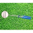 Woodpecker Cricket Ball Seam Revolution Practice Handle with Rotating Ball- (Pack of 1) - White Ball