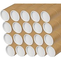 UKCOCO Papier Posterrolle - Bambus Versandhülse 21cm Für Kunstwerke & Plakate