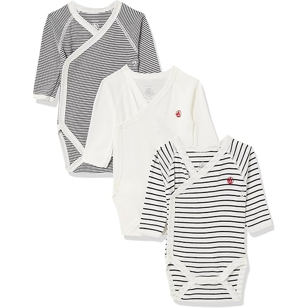 Rompertje Petit Bateau 5 Bodies Us Ml Roze (Set van 5