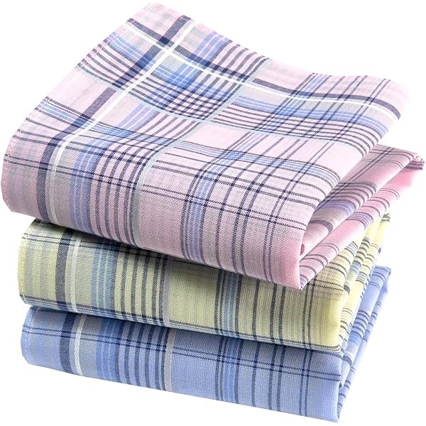 Fazzoletti In Cotone Pettinato Merrysquare - Set 6 Pezzi 35x35cm