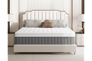 Bednew Matratze 160 x 200cm, 26cm Federkernmatratze H3 Höhe 7-Zonen Orthopädische Taschenfederkernmatratze mit Comfort Memory-Schaum Schicht,Öko-Tex Zertifiziert, 101Nächte Probeschlafen