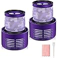 morpilot Filter for Dyson V10, Dyson V10 Replacement Filters Vacuum Washable Filter Compatible with Dyson V10 Cyclone Series, V10 Absolute, V10 Animal, V10 Total Clean, SV12