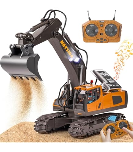 Pelleteuse Enfant Driven By Battat - Camion Benne Micro Series - Jouet Construction Avec Lumières Et Sons - Pour Enfants 3 Ans+ Jouet Chantier Enfants