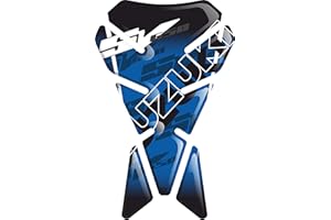 PARASERBATOIO ADESIVO, TANKPAD, TANKSCHUTZ, PROTECTION DE RESEVOIR, RESINATO EFFETTO 3D compatibile con suzuk.i SV 650 V2