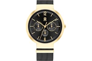 Tommy Hilfiger Dam analog kvartsklocka med armband i rostfritt stål 1782540