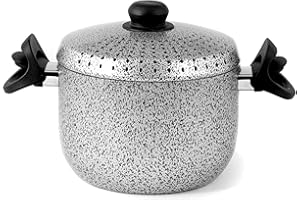 KASAVIVA Scolapasta Pentola Antiaderente Antigraffio con fori in Alluminio 20cm Nuovo