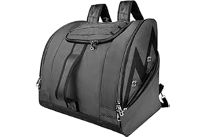 OutdoorMaster Boot Bag - 50L Ski Boots and Snowboard Boots Bag, Excellent for Travel with Waterproof Exterior & Bottom - for Men, Women and Youth