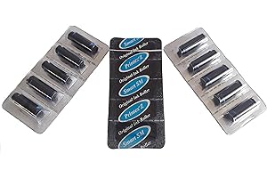 Ispa Rotoli Rodillos de Tinta Negra para Etiquetadoras Printex Smart y Printex Z - Paquete de 5 Unidades