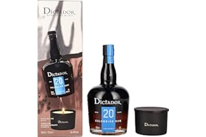 Dictador 20 Years Old ICON RESERVE 40% Vol. 0,7l in Giftbox with Kerze