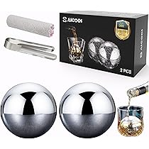 Glaçons En Acier Inoxydable Réutilisables Pour Whisky