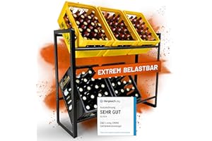 ‎D&D LIVING D&D Living® CRINO Getränkekistenregal 6 Kisten | Das Original Getränkeregal | maximale Stabilität und Leichter Aufbau | entwickelt in Österreich