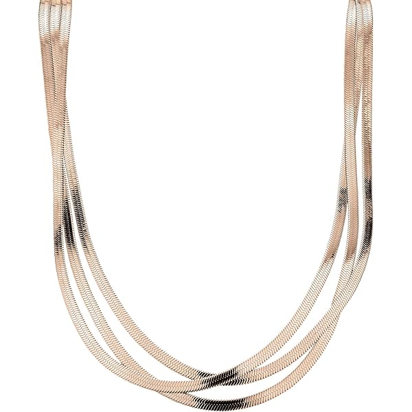 LIEBESKIND BERLIN Damen Kette 45 Cm, Variabel