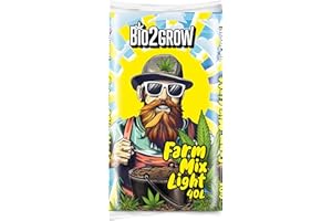Weedness Bio2Grow Farm Mix Light 1 x 40 Liter - Grow Erde Indoor & Outdoor Blumenerde für Pflanzen Substrat