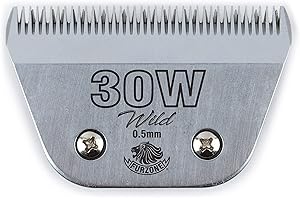 Furzone Detachable Blade - Size 30W Wide Blade 1/50", Made of Extra Durable Japanese Steel, Compatible with Most Andis, Oster, Wahl A5 Clippers