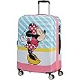 American Tourister Wavebreaker Disney - Spinner M, Bagaglio per bambini, 67 cm, 64 L, Multicolore (Minnie Pink Kiss)