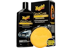 Meguiar's Złota klasa przezroczysty płaszcz płynny wosk Inc darmowy aplikator podkładka