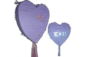 BOOGIE WOOGIE PINATAS Purple Heart Pinata for Wedding, Engagement or Birthday Party