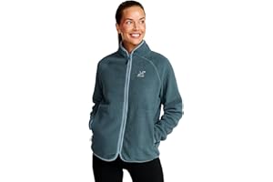 RevolutionRace Canyon Full-Zip Pile Fleece für Damen, Outdoor Fleecejacken perfekt für Wanderungen und Outdoor-Abenteuer