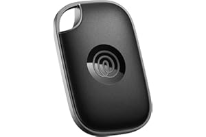 Tile by Life360 Pro - Powerful Bluetooth Tracker, Key Finder and Item Locator for Keys, Bags and More. Both iOS and Android Compatible. Phone Finder. 1-Pack (Black)