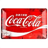 Nostalgic-Art 22235 Coca-Cola &ndash; Logo Kırmızı Dalga, metal levha 20 x 30 cm