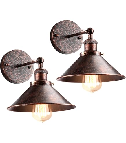 Applique classique deux lumières, led E27, bras en laiton vieilli