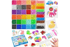 JOEJONI 30 Couleurs Set de Recharge de Perles D'eau, 4000 Perles Perles D'eau Magiques pour Enfants, Set de Démarrage de Perles D'eau, Set de Recharge de Perles, pour Débutants Jouets DIY