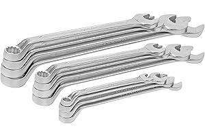 MATADOR SCHRAUBWERKZEUGE MATADOR 0190 9121 zestaw kluczy płasko-oczkowych, 12-TLG, wygięty, 6-22 mm