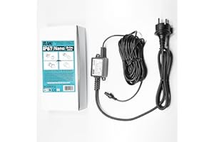 BLAM Transformateur d’Alimentation électrique 12V Compatible avec Biogents(*) BG-Mosquitaire(*) – Piège à Moustique, IP67, 9m de câble, Prise UE