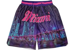 ABRTJCL Pantaloncini Uomo Basket Pantaloncini Sportivi da Uomo Pantaloncini per Appassionati di Sport Pantaloncini da Corsa da Uomo Pantaloncini Corti Uomo Estivo