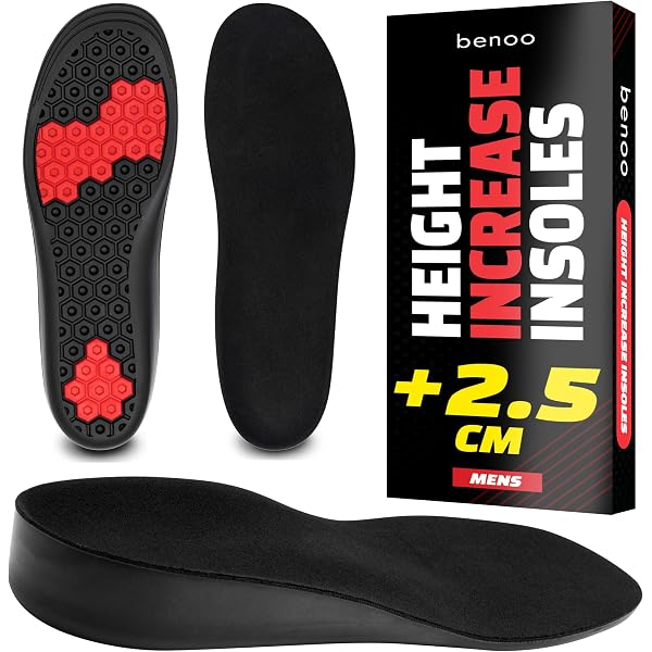 Semelles Rehausseurs De Talon Invisibles - 2,5 Cm, Gel Confort, Antidérapantes, Tailles 37/38