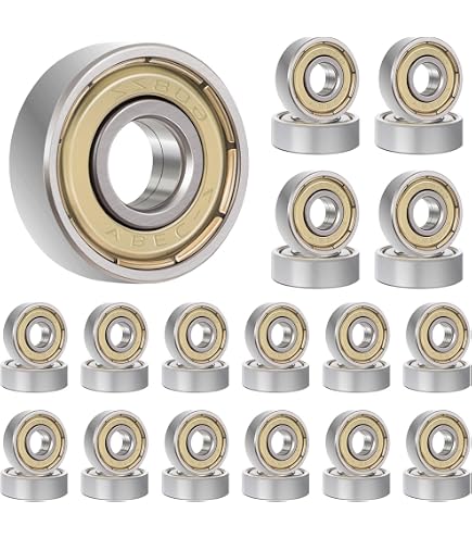 10 Pezzi Cuscinetti A Sfera 623 ZZ In Acciaio Al Cromo Carbonio - 3x10x4 Mm - Miniature, Schermate, Antipolvere - Per Pattini Inline, Scooter, Skateboard