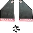 WolkomHome Car Mud Flaps/Mud Flap Sparco Universal for All Car Set of 2 pc